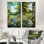 «Amercian Basswood Tree Forest», 2 pièces sur toile