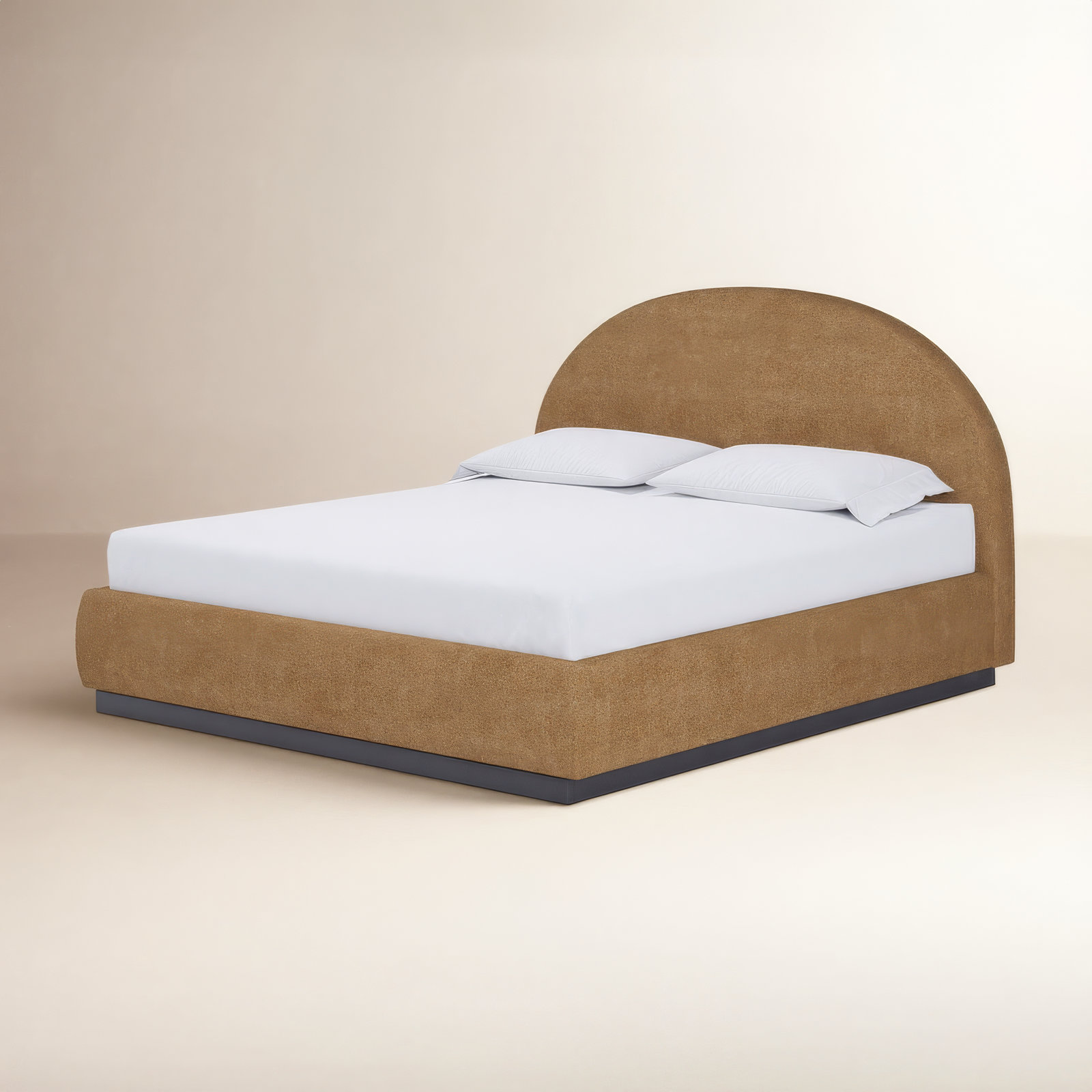 Spann Upholstered Bed, Porcini, California King