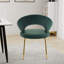 Chaise de salle à manger rembourrée-1232648789
