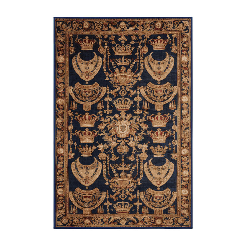 Tapis mauve lavable à la machine, Rectangulaire 8 pi x 12 pi