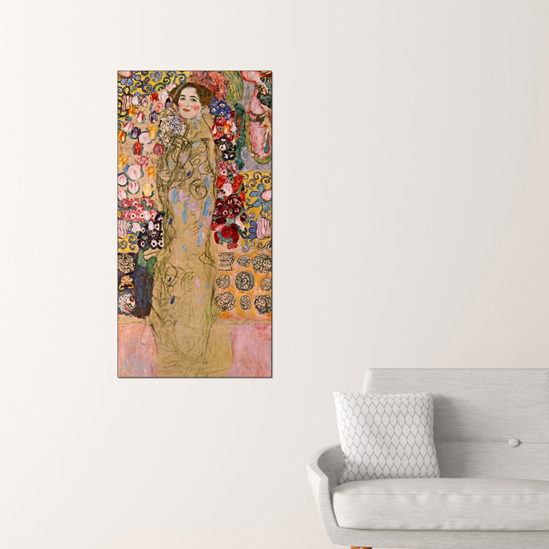 Gustav Klimt - Wrapped Canvas Painting, 100cm H x 50cm W x 1.8cm D
