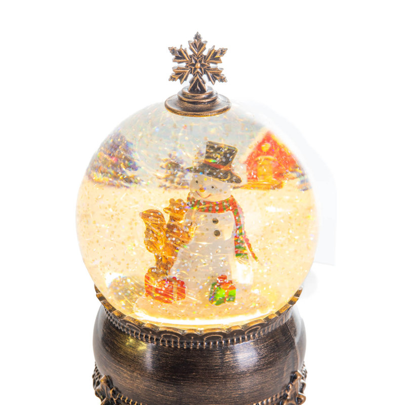 Bauble LED Snow Globe