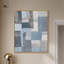Tessellated Tones I, toile abstraite contemporaine par Art Remedy-115023684-115023682