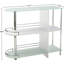Bar table with two tempered glass shelves Chewning-17954576
