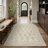 Oriental Vintage Flower Machine Washable Non-Slip Green / Beige Indoor Area Rug-1827630608-1827630612