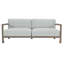 Tanah 80" Wide Outdoor Teak Patio Sofa with Cushions-57337564