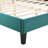 Elise Performance Velvet Platform Bed-2061665733-2061665757