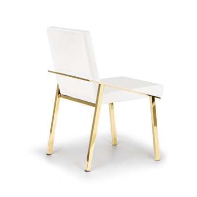 Abbondio 18.5'' H Faux Leather Upholstered Side Chair