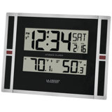 8.54'' Wireless Outdoor Clock Thermometer