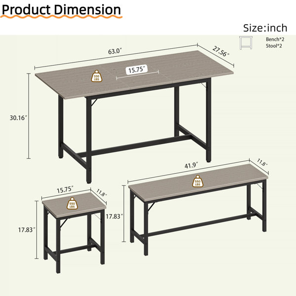 Dimensions du produit