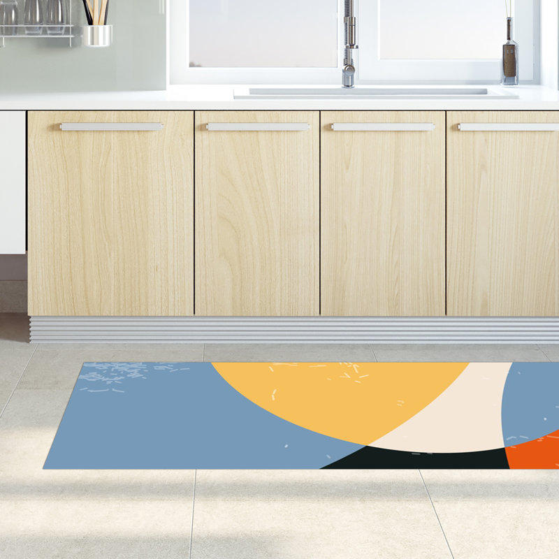 Frenel Geometric Area Rug, Rectangle 52 x 280cm