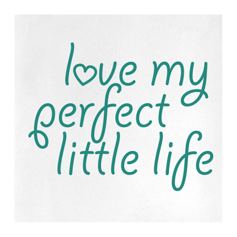 Wall Decal, Aqua Green