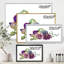 Bouquet de fleurs avec eucalyptus - Peinture sur toile-59917041-59987257