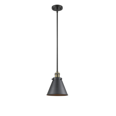 Luminaire suspendu conique à 1 lumière Donovan