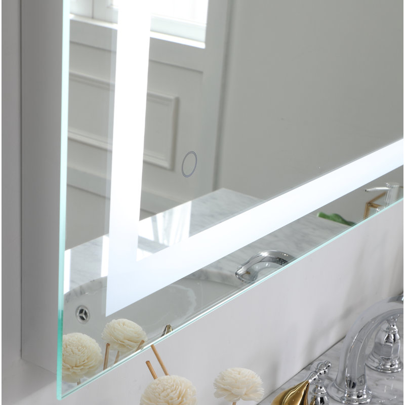Miroir de salle de bain Scoles, 36 po x 36 po
