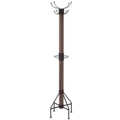 Logan Square & Coat Rack/Tree