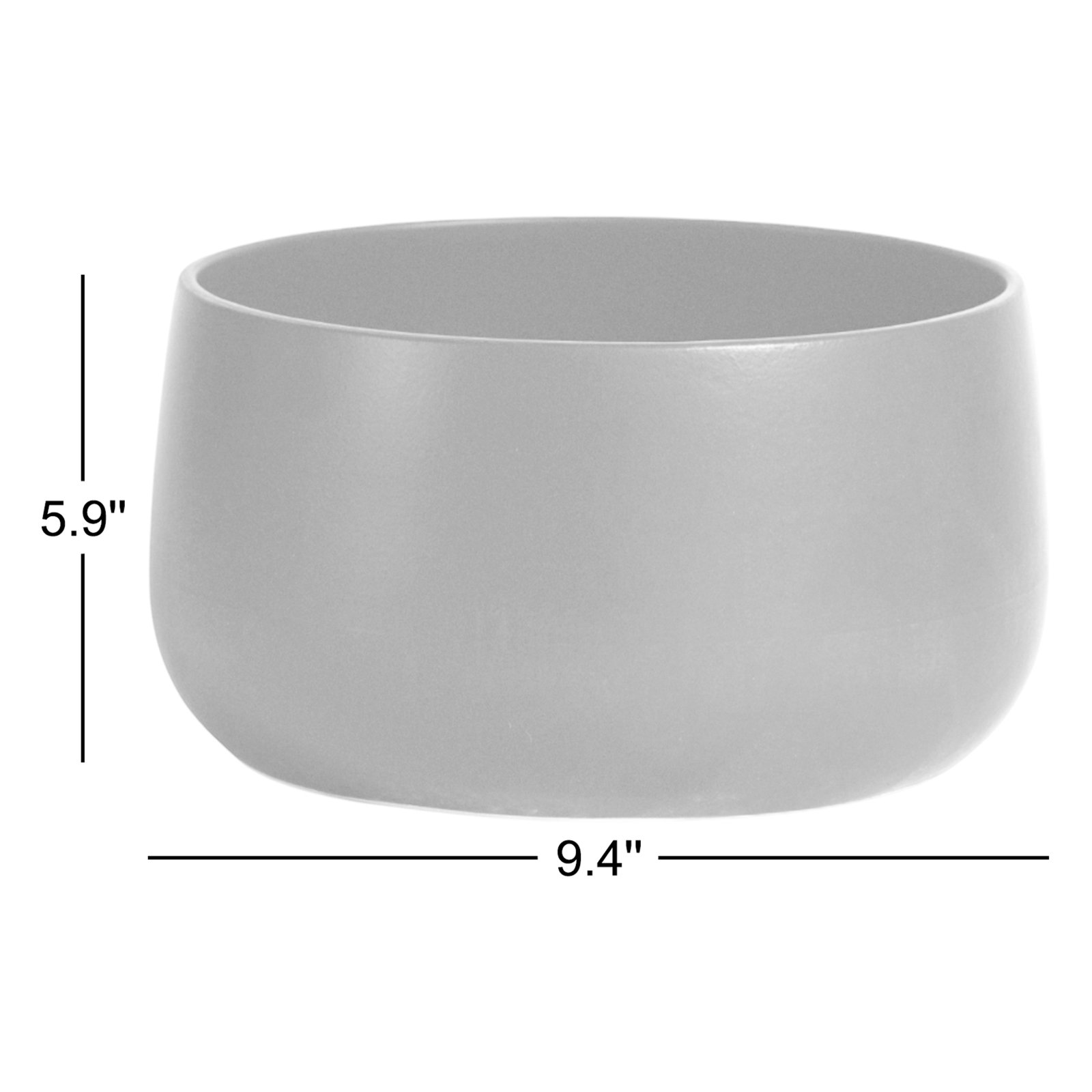 Stoneware Serving Bowl | Large 120 oz, White