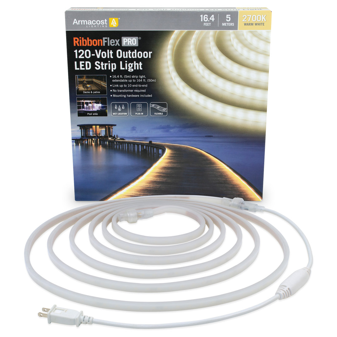 Outdoor 300 - Bulb 198'' Plug-in LED Rope String Light Armacost Lighting