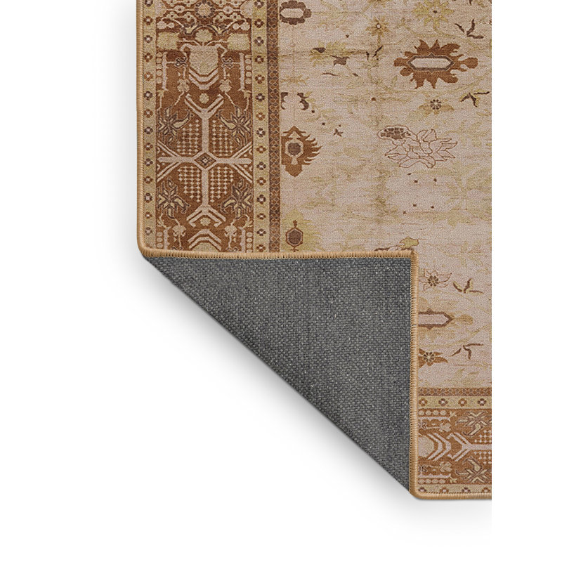 Tapis oriental brun / beige, Rectangle 8 pi x 10 pi
