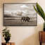 Maasai Majesty sépia, peinture sur toile-94363402-94363403