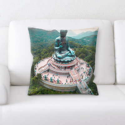 Housse et insert de coussin carré LeMond Statue