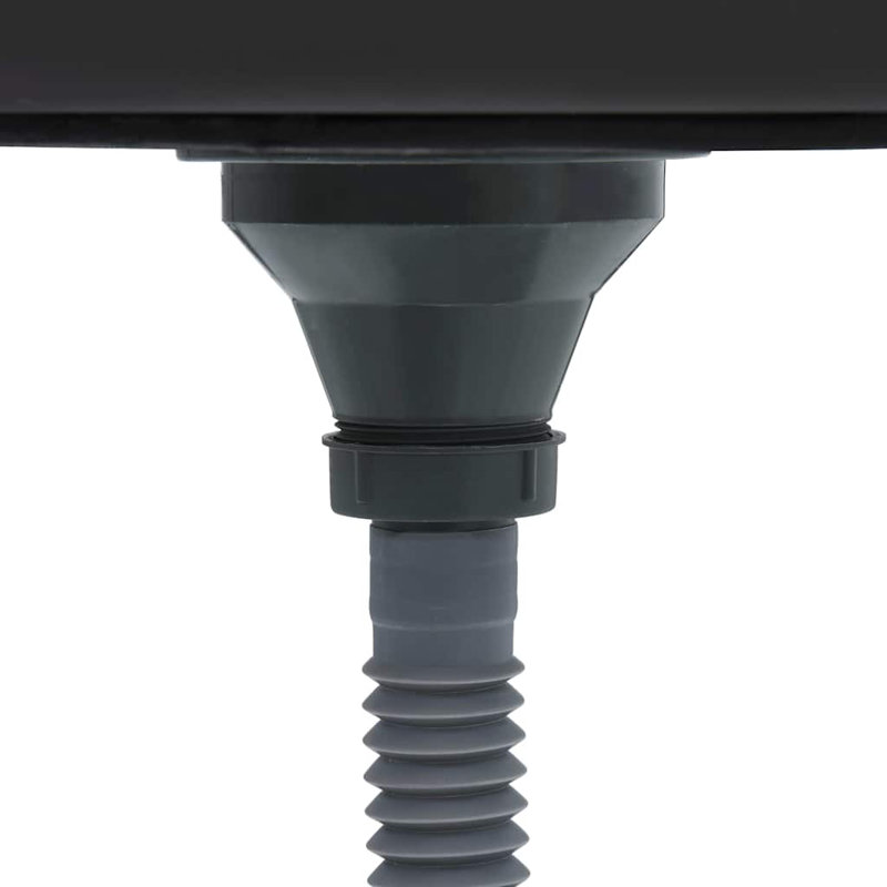 Évier de cuisine vidaXL avec crépine, évier en acier inoxydable à fixation supérieure, drainage rapide, anti-corrosion