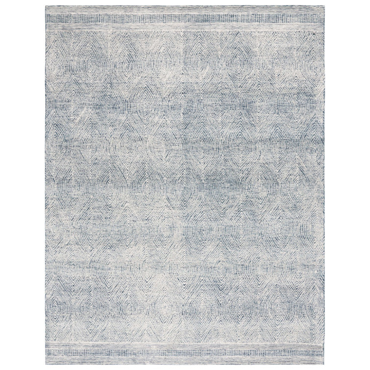 Radegund Abstract Hand Tufted Wool Geometric Rug