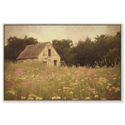 Charming Homestead I Canvas Rustic Farmhouse Art by Art Remedy