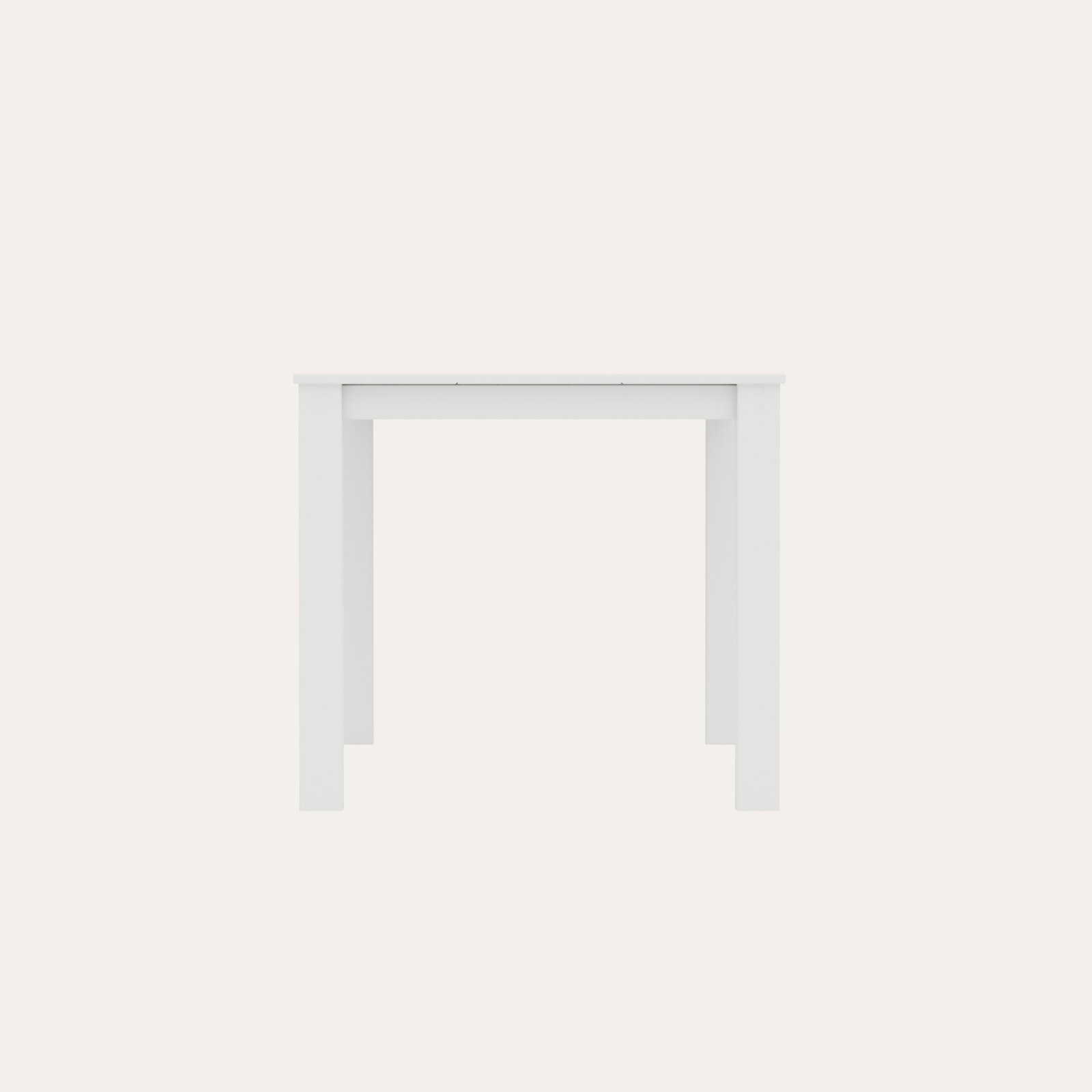Studio Parsons 34" X 64" Dining Table, White