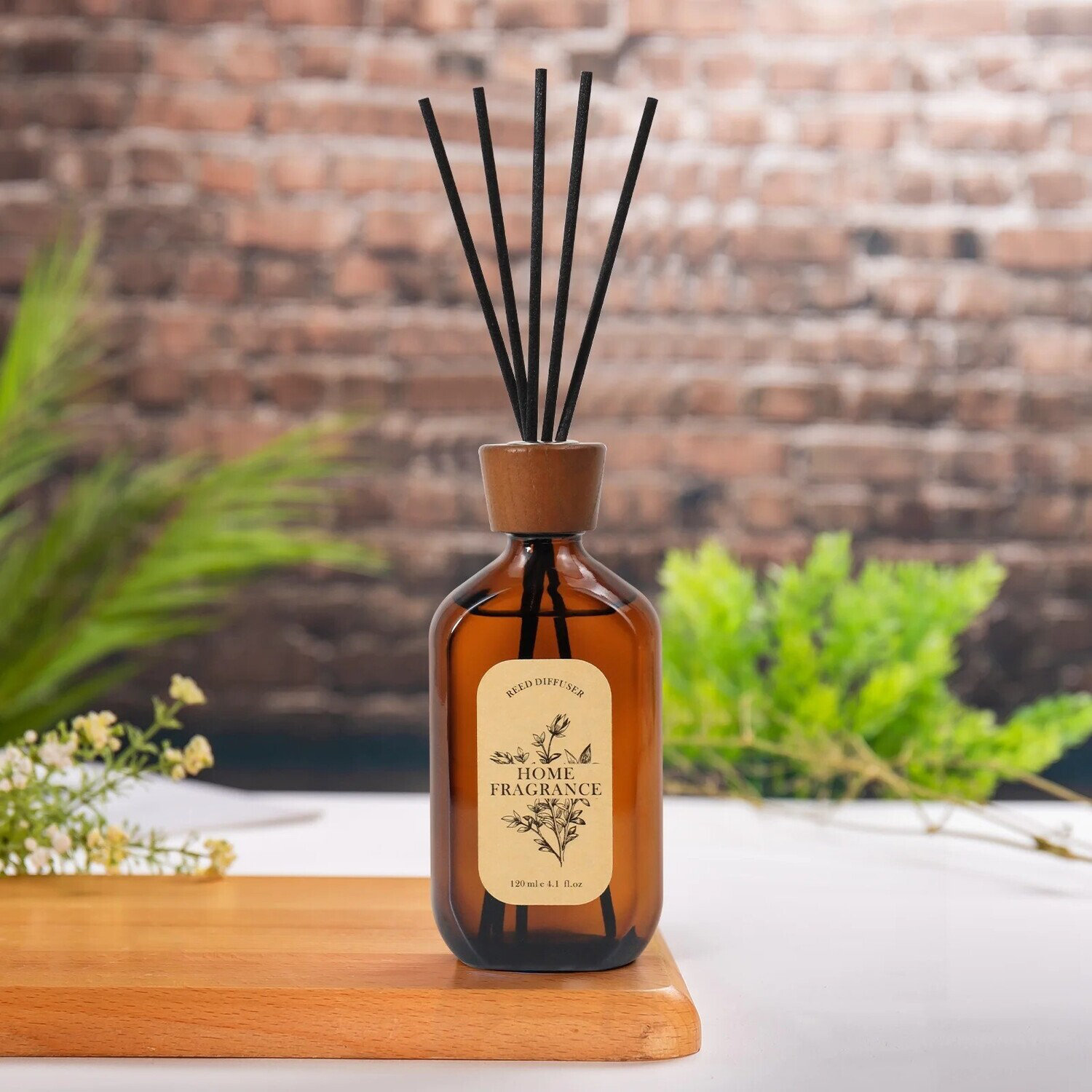 August Grove® Lime Scented Reed Diffuser 120Ml/4.1 Fl Oz (With Reed ...
