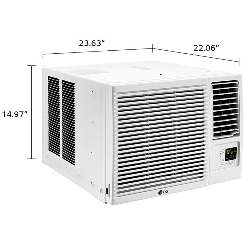LG 12000 BTU Wi-Fi Connected Window Air Conditioner for