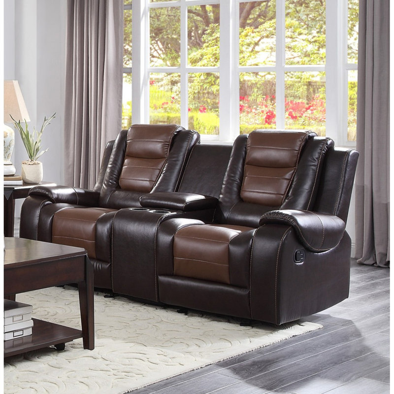 Canapé inclinable Modern Modern Luxury, Brun