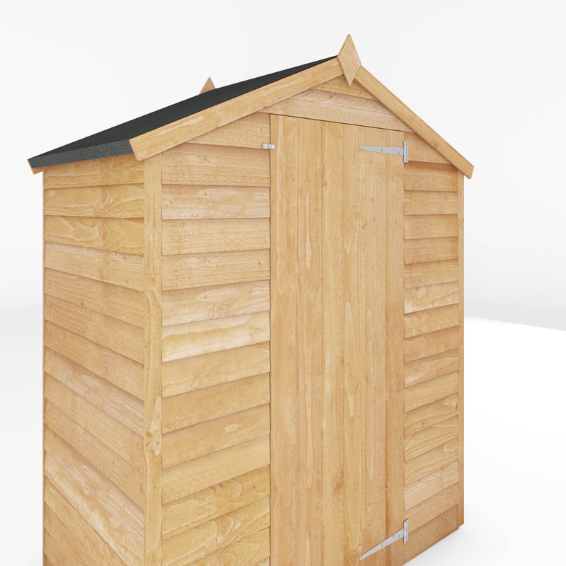 Mercia 3 x 5ft Overlap Apex Windowless Shed, No