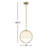 Bailen 1-Light Dimmable Adjustable Pendant-69377353-69377354