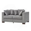 Velvet Upholstered 2+ 3 Seater Sofa-1783736498