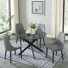 Ensemble repas pour quatre personnes