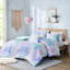 Chambre à coucher avec aquarelle Tie Dye pour lit simple / simple TG