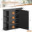Bathroom Mirror Cabinet With Ample Storage Shelves-1520548495