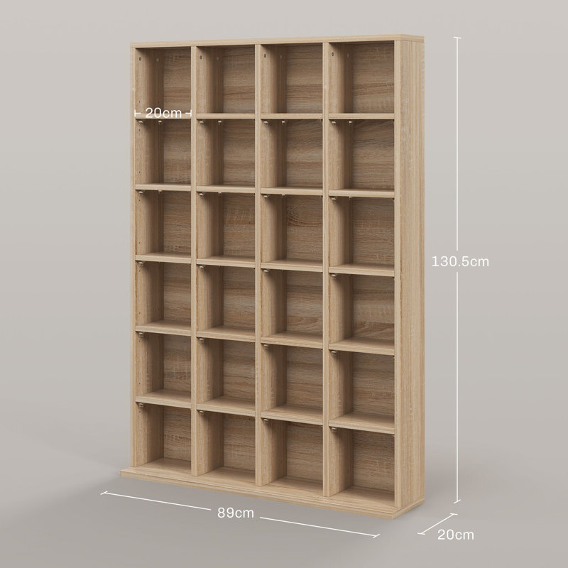 130.5cm H Media Shelves