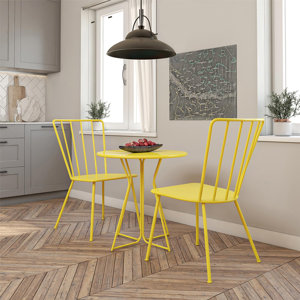 Heidi Round 2 - Person 25.76" Long Bistro Set