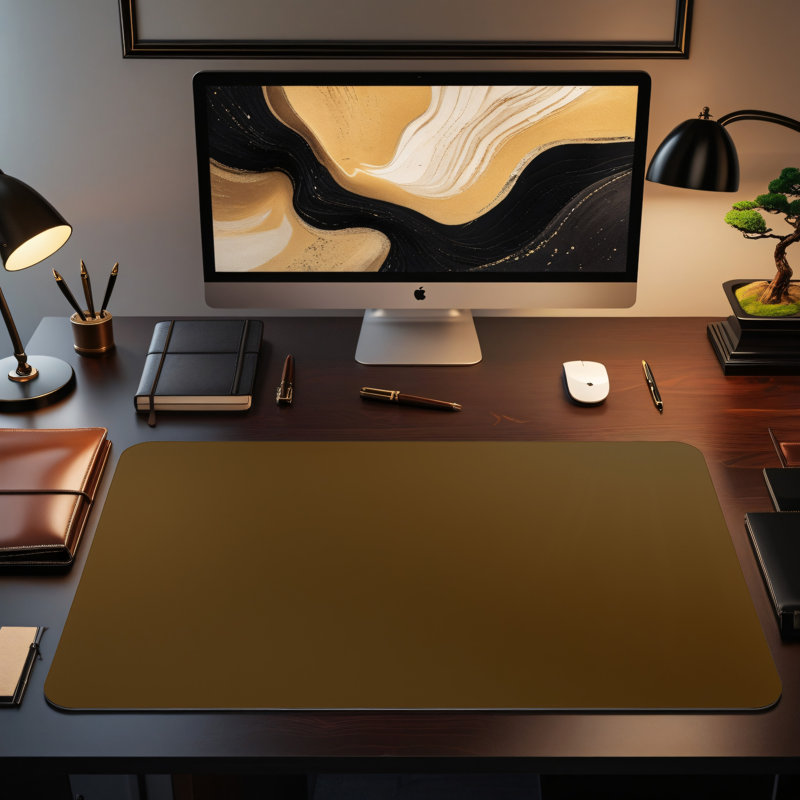 Polyester Desk Pad, 23.6x13.8