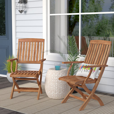 Chaise de patio pliante Alexandrine