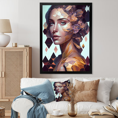 " Crystal Hexagon Woman II "