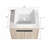 Wall Mounted Bathroom Vanity Set