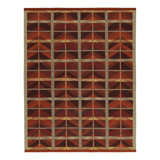 Scandinavian Wool Geometric Area Rug