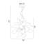 6-Light Decorative Floral Windmill Pendant Light