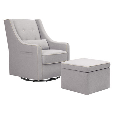 Owen Swivel Glider with Ottoman