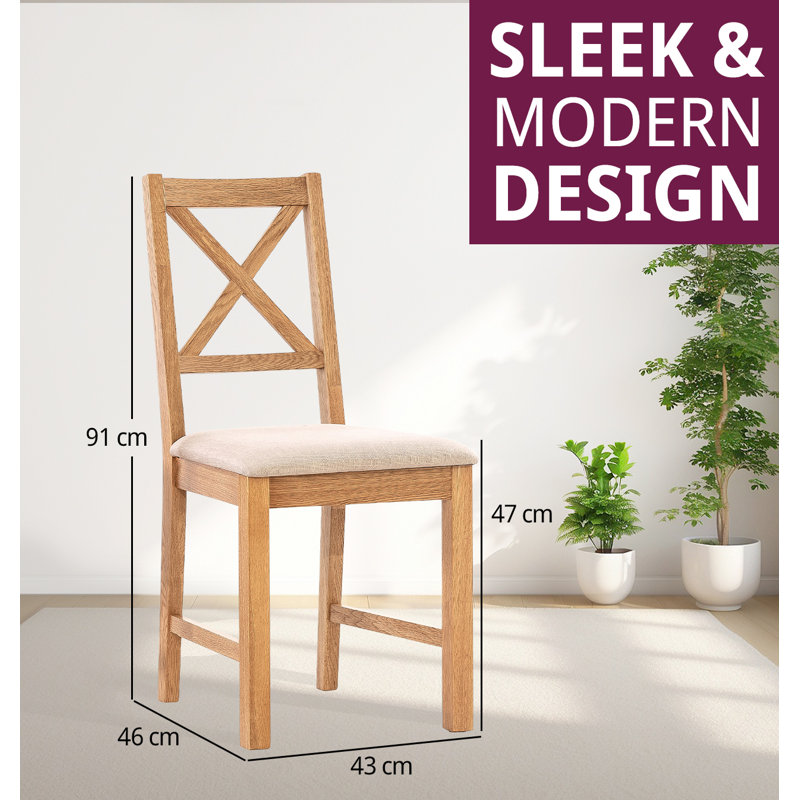 Upholstered Dining Chair, Beige