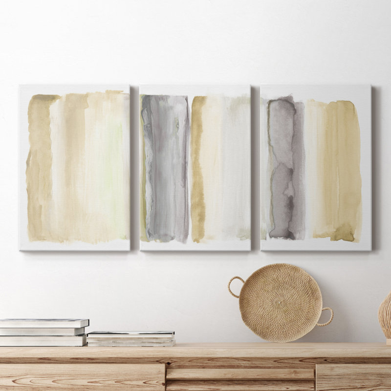" Sedona Sunset " 3 - Pieces, 27" H x 54" W x 1" D