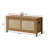 39.4" Bohemian-Inspired Rattan Bench, Multi-Functional With Hidden Storage-447634281-448711473